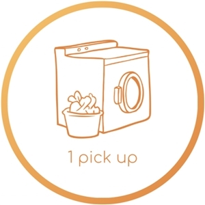 Semester-Long Laundry Service - Pick-up Once a Week